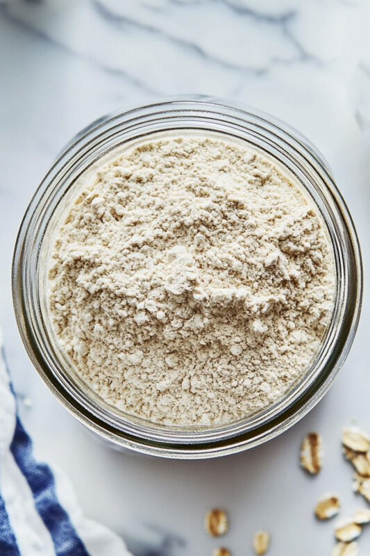 how to make oat flour at home