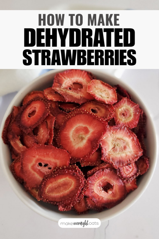 how to make dehydrated strawberries