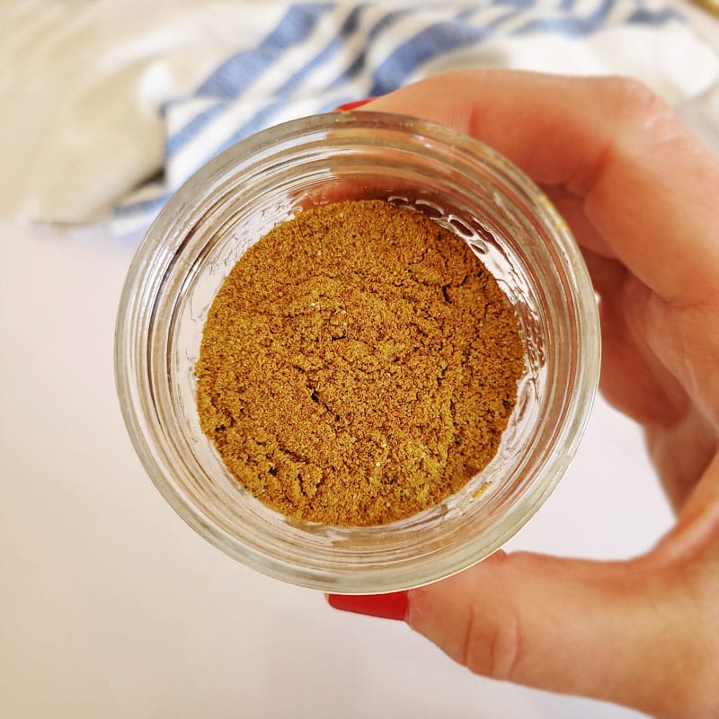 How should I store homemade curry seasoning
