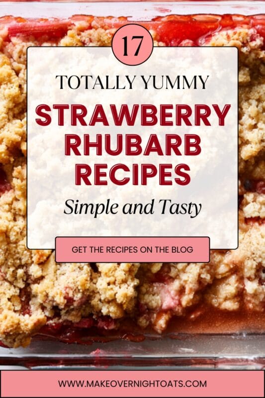 easy strawberry rhubarb recipes
