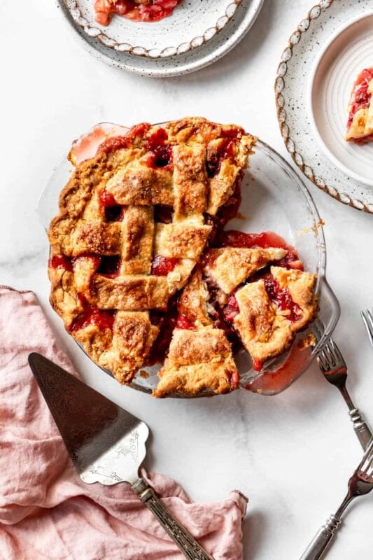 Strawberry Rhubarb Pie