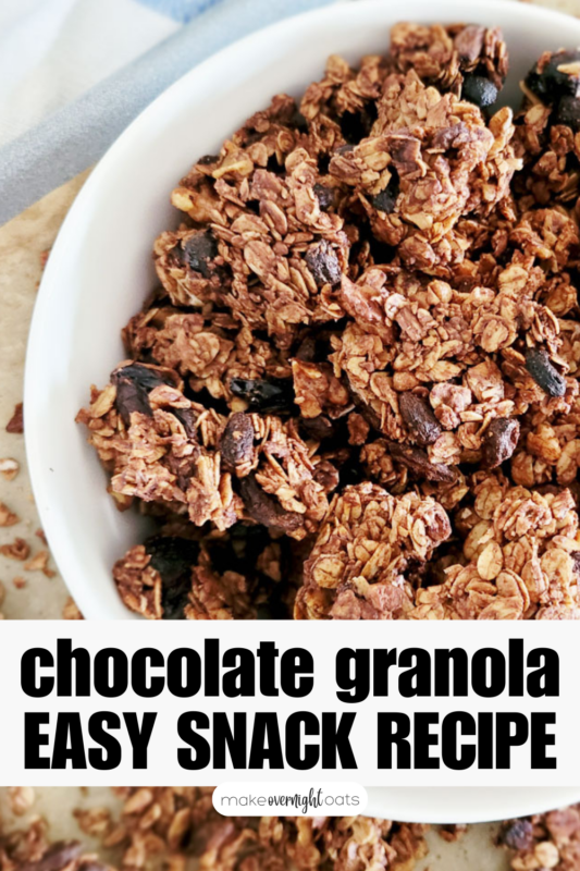 chocolate goji berry granola recipe
