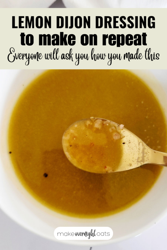 lemon dijon salad dressing