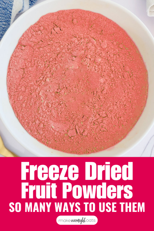 best freeze dried fruit powders